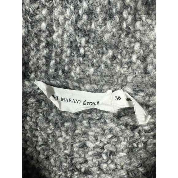 Isabel Marant Etoile Laine Alpaca Wool Sweater  Jacket Womens Size IT 36 US 6‎ - Picture 2 of 5
